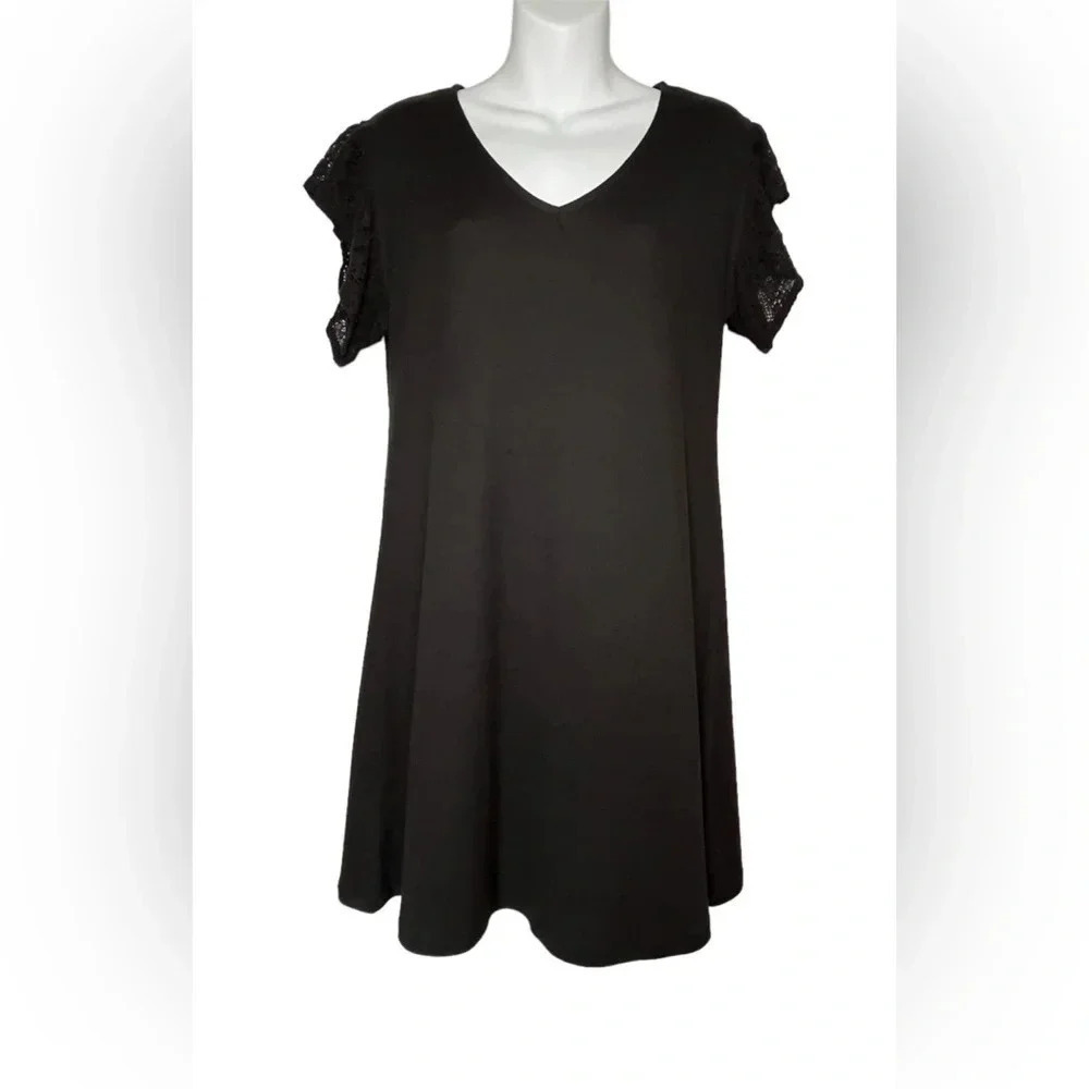 belle tweed Black Dress